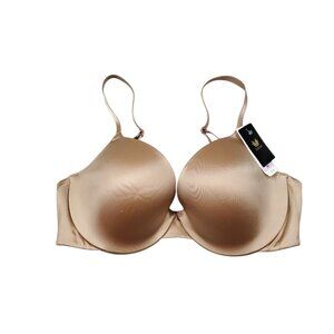 Wacoal Inner Sheen Contour T-Shirt Bra 853397 Beige Roebuck Underwire Size 36D